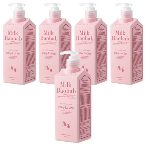 밀크바오밥 베이비 로션, 500ml, 5개