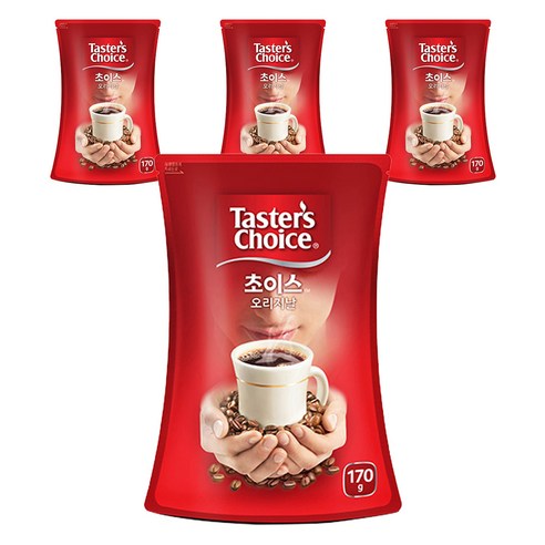 테이스터스초이스 네슬레 오리지날, 170g, 1개입, 4개