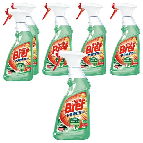 브레프 파워 주방용 세정제, 500ml, 6개