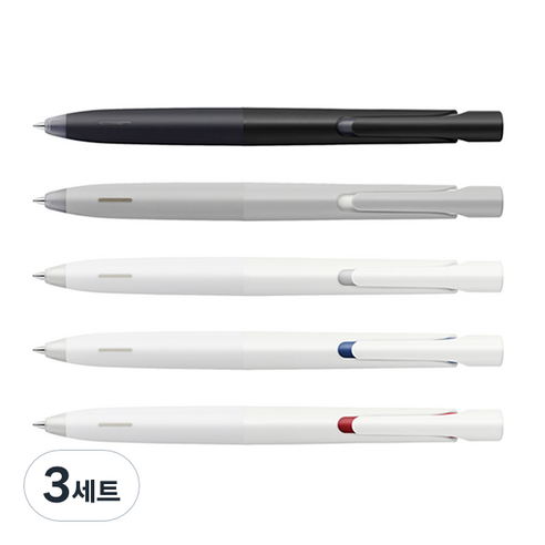 제브라 블렌 0.7mm 5종세트, 혼합 색상, 3세트
