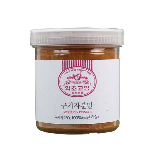 약초고방 구기자 가루 프리미엄형, 250g, 1개
