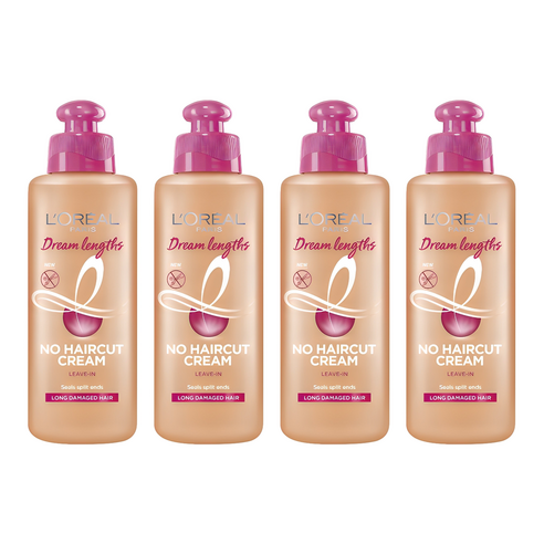 로레알파리 드림랭스 노 헤어컷 크림, 200ml, 4개