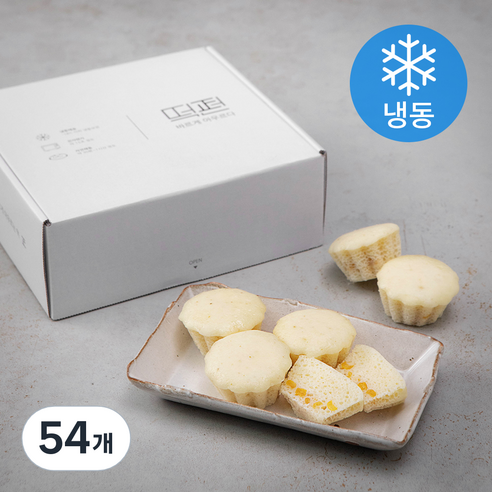 떡편 옥수수 기정떡 (냉동), 30g, 18개입, 3개