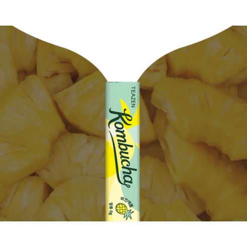 상큼한 일상, 티젠 파인애플 콤부차로 활력 충전!