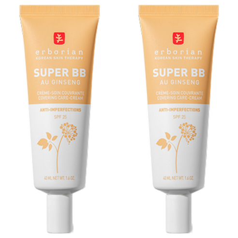 에르보리앙 슈퍼 BB SPF25, 누드, 40ml, 2개