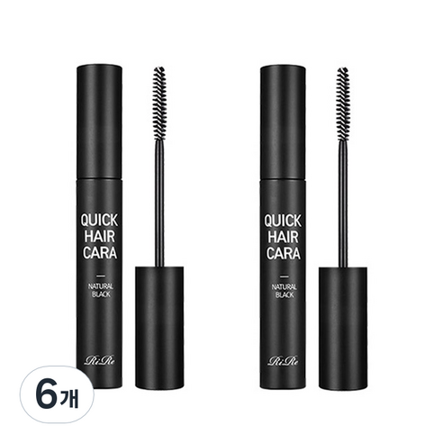 리르 퀵 헤어 카라 10g, 내추럴블랙, 6개