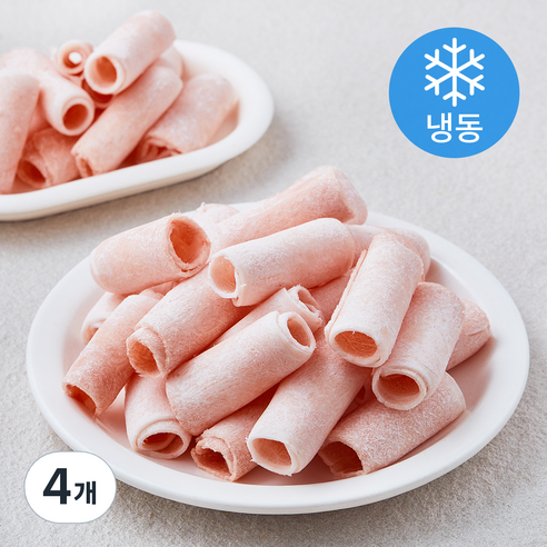 동원홈푸드 미국산 대패 돼지등심 (냉동), 4개, 700g