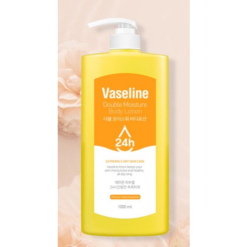 메마른 피부에 오아시스 같은 촉촉함을 선사하는 바세린 24h 더블 모이스춰 바디로션