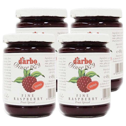 다보 라즈베리잼, 450g, 4개