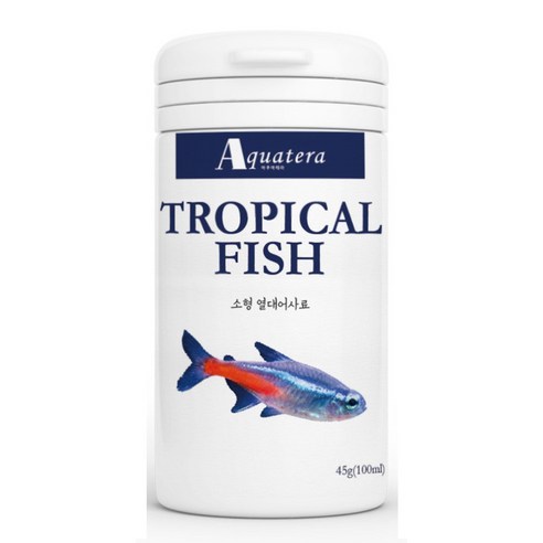 아쿠아테라 사료로 밥투정 없이 건강한 열대어를!