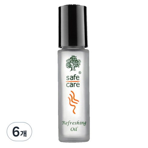 세이프케어 아로마 롤온 오일, 10ml, 6개