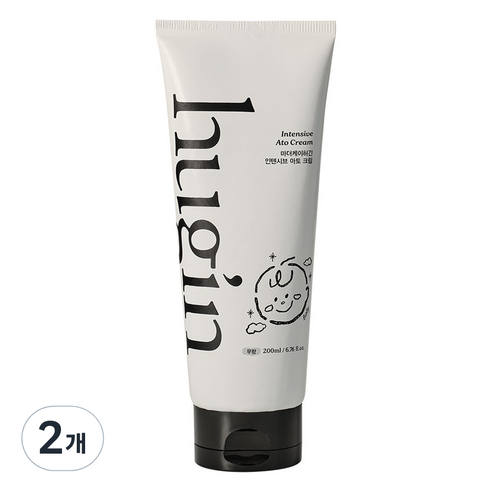 마더케이 허긴 인텐시브 아토 유아 크림 무향, 200ml, 2개