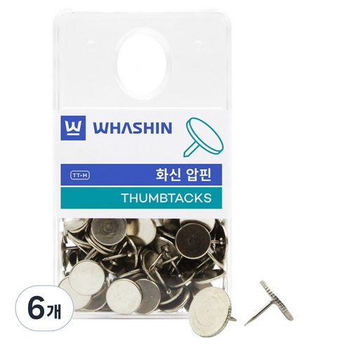 화신 압핀 행거팩, 6개, 65개입
