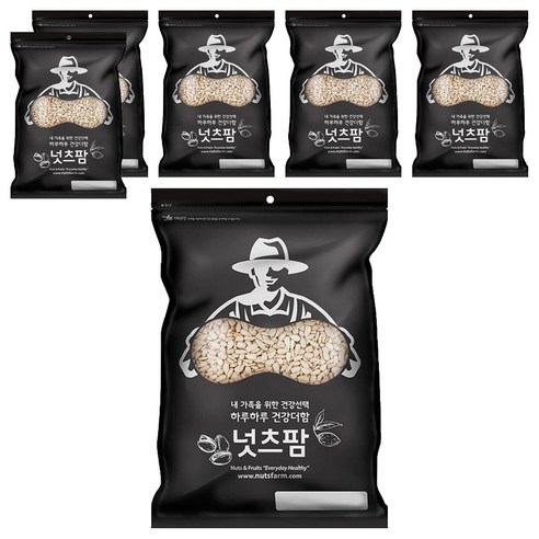 넛츠팜 해바라기씨 미국산, 400g, 6개