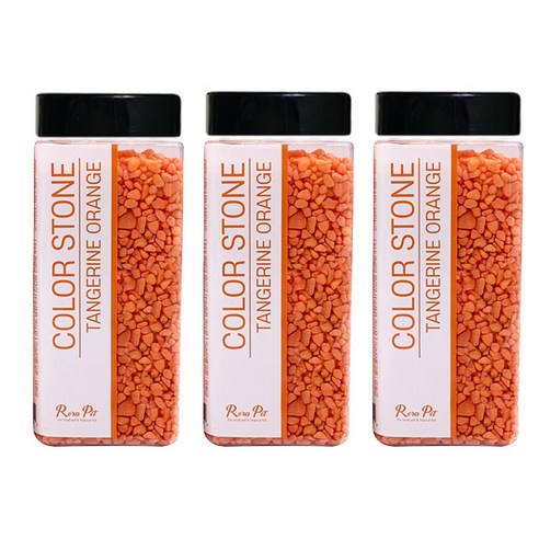 로라펫 컬러스톤 750g, 탠저린오렌지, 3개