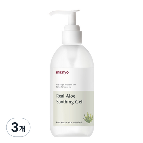 마녀공장 알로에 수딩 젤, 3개, 300ml