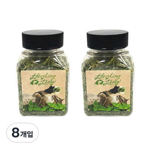 힐링타임 띵가띵가 드라이캣닢, 캣닢, 7g, 8개