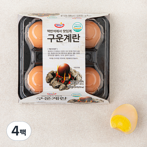 행복담기 구운계란 175g, 5구, 4팩