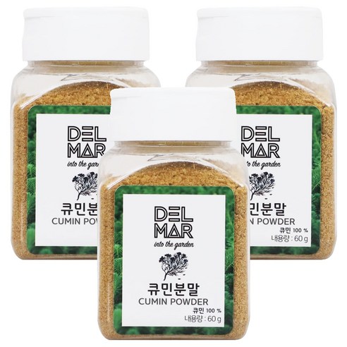 딜리셔스마켓 큐민분, 60g, 3개
