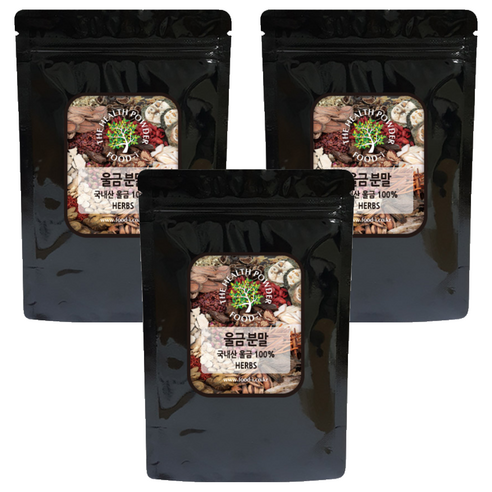 스쿨아이 국내산 울금 분말, 200g, 3개