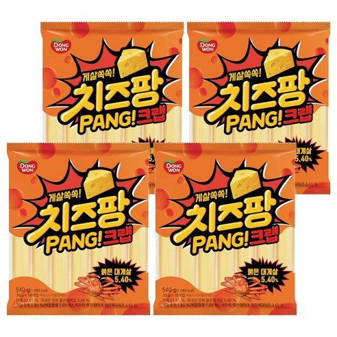 동원 치즈팡 크랩 소시지, 30g, 72개