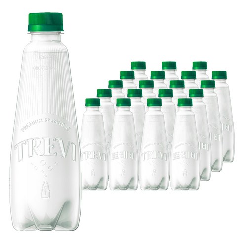 트레비 플레인 ECO 탄산수 무라벨, 20개, 350ml 
식품