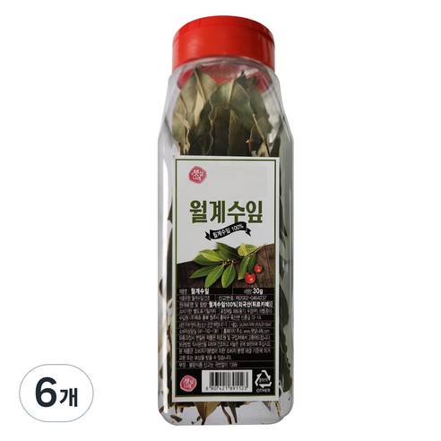 햇살나래 해가원 월계수잎, 30g, 6개