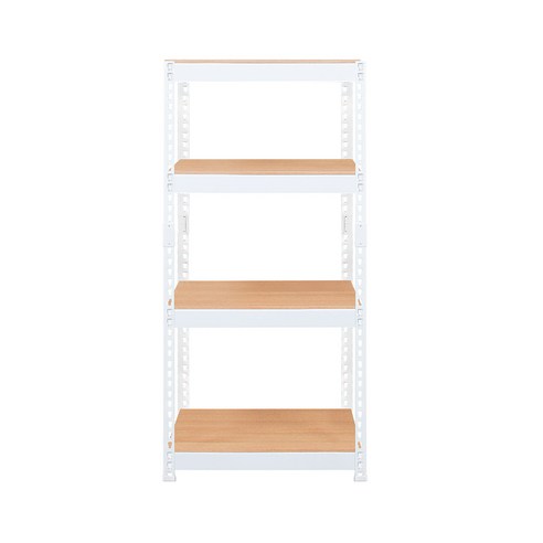 스피드랙 V2 선반 4단 600 x 500 x 1500 mm, 화이트(앵글)