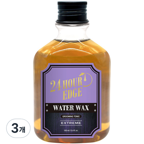 에빈 엣지 그루밍토닉 워터왁스 익스트림, 160ml, 3개