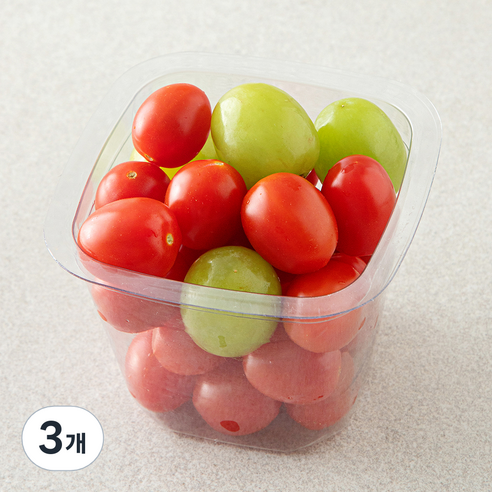 농협과일친구들 컵과일 방울토마토 포도, 150g, 3개, 1개입