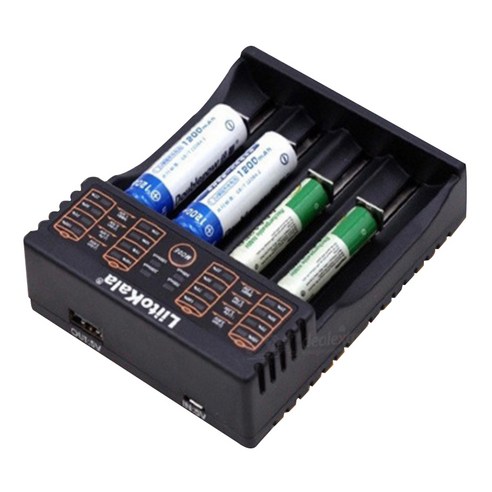 하나의 충전기로 모든 배터리를, 리토카라 Lii-402 스마트 만능 배터리 충전기