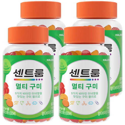 센트룸 멀티 구미 비타민, 160g, 4개