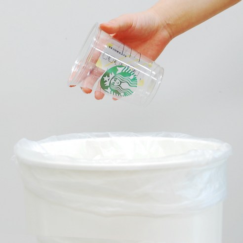 투명하고 편리한 위생적인 쓰레기봉투