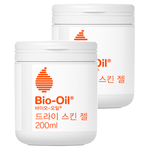 바이오오일 드라이 스킨 젤 데이크림, 200ml, 2개