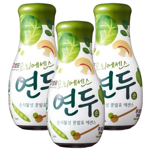 샘표 요리에센스 연두 순, 150ml, 3개