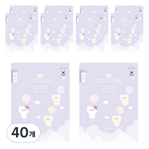 펜피아 1000 초등 제본노트 알림장, D퍼플, 40개