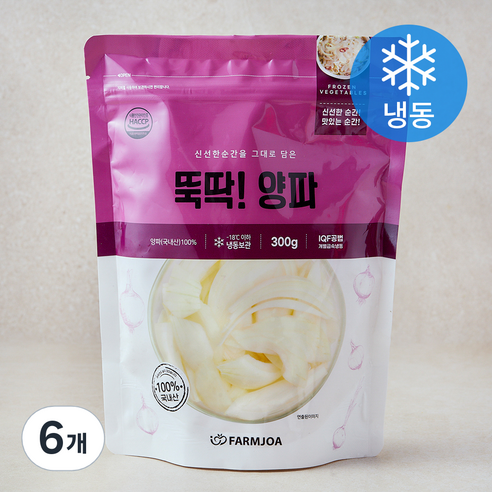 뚝딱! 양파 (냉동), 6개, 300g