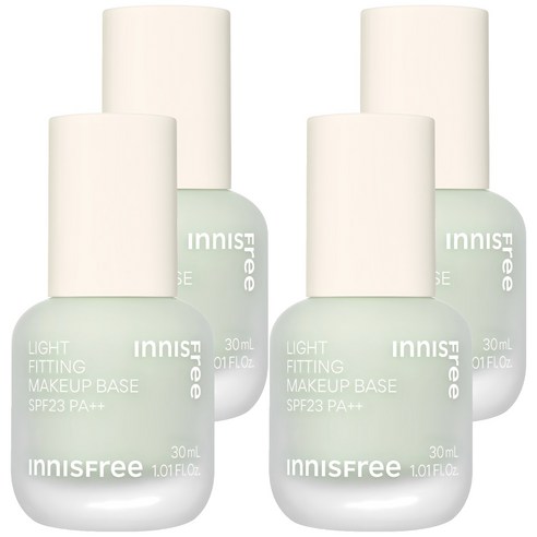 이니스프리 라이트 피팅 메이크업 베이스 30ml, 02 그린, 4개