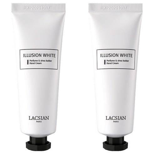 라끄시안 퍼퓸 핸드크림 일루션 화이트, 100ml, 2개