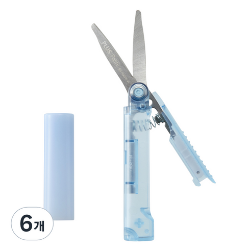 파스티 PLUS 가위 트위기 파우치 SC-100PF, 블루, 6개