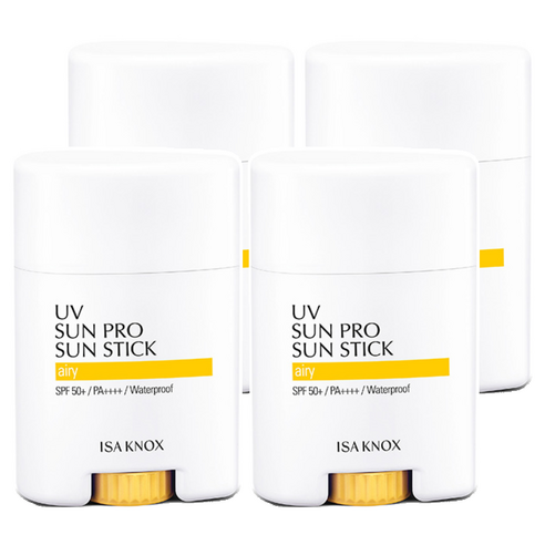 이자녹스 UV 선 프로 365 에어리 선스틱 SPF50+ PA++++, 19g, 4개