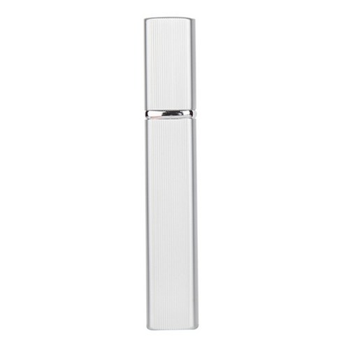 플라카 휴대용 스프레이 향수 공병 12ml, 실버, 1개