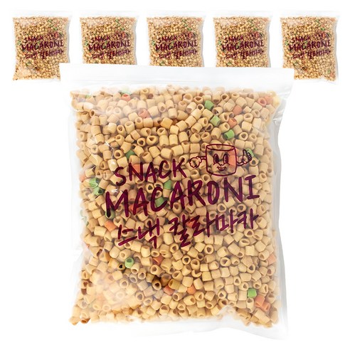 칼라마카 마카로니 뻥튀기, 500g, 6개