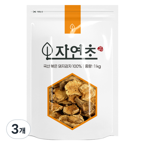볶은 돼지감자 차, 1kg, 3개