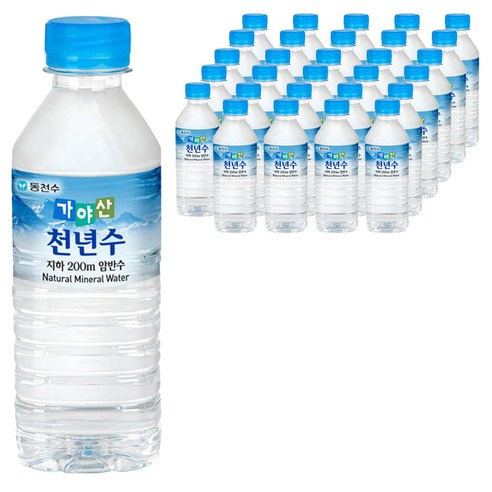가야산천년수 생수, 330ml, 40개