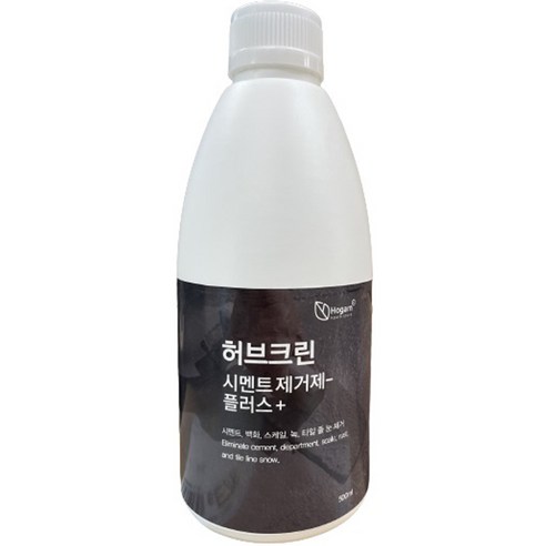 허브크린 시멘트 제거제 플러스 500ml (1개) 
청소/주방세제