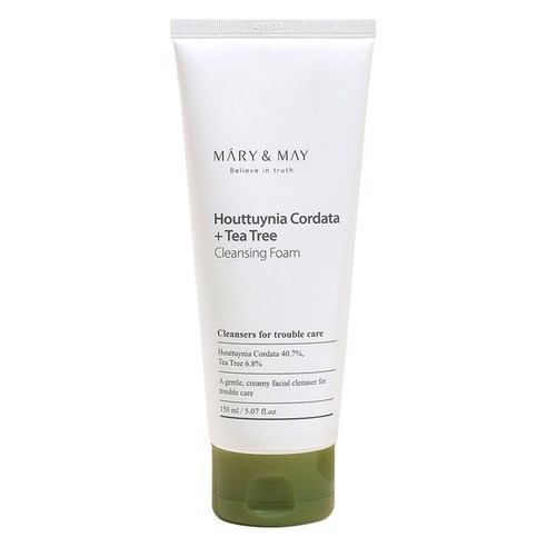 (1+1)(10%쿠폰+사은품) 마리엔메이 어성초+티트리 모공 클렌징폼 150ml