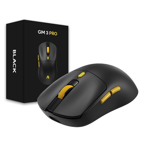 에이투 GM3 프로 초경량 유무선 게이밍마우스, ATWO GM 3 PRO, 블랙