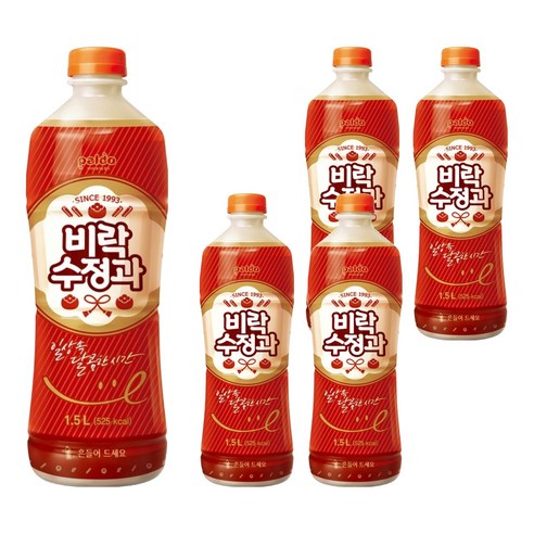 팔도 비락수정과, 1.5L, 5개