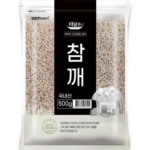 더담은 국산 참깨, 500g, 1개